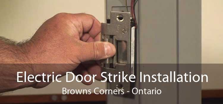 Electric Door Strike Installation Browns Corners - Ontario