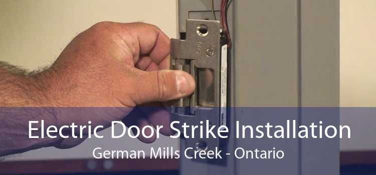 Electric Door Strike Installation German Mills Creek - Ontario