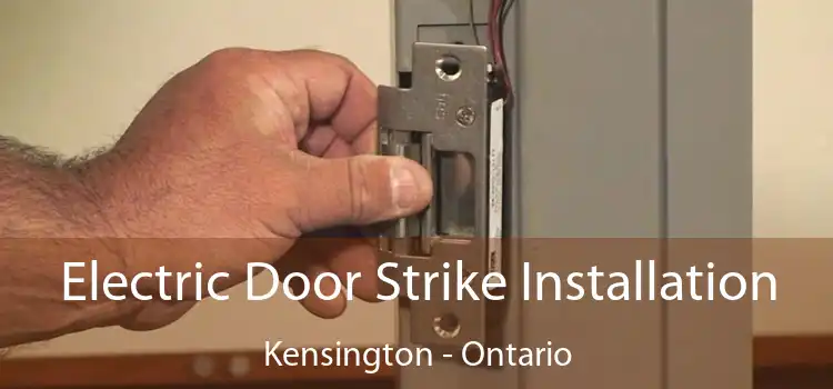 Electric Door Strike Installation Kensington - Ontario