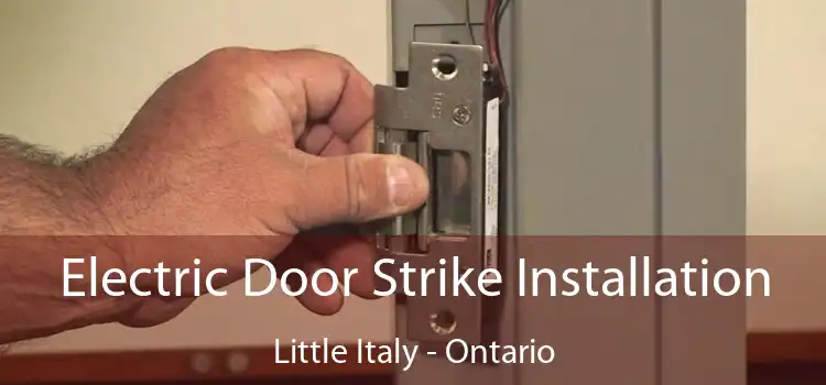 Electric Door Strike Installation Little Italy - Ontario
