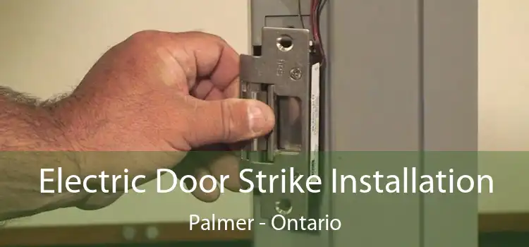 Electric Door Strike Installation Palmer - Ontario