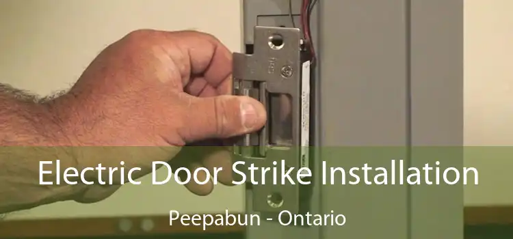 Electric Door Strike Installation Peepabun - Ontario