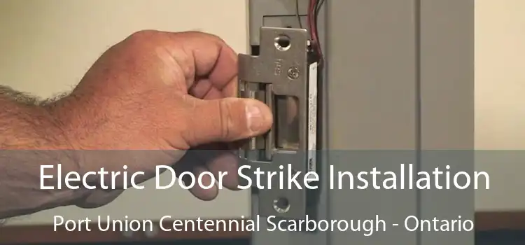 Electric Door Strike Installation Port Union Centennial Scarborough - Ontario