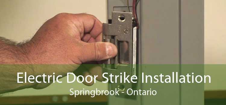 Electric Door Strike Installation Springbrook - Ontario