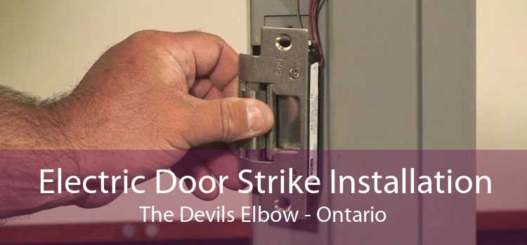 Electric Door Strike Installation The Devils Elbow - Ontario
