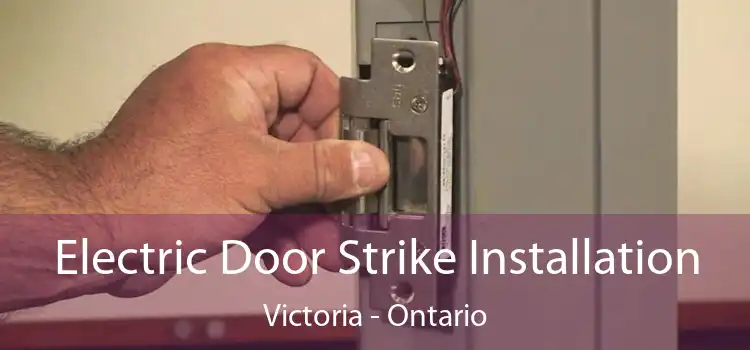 Electric Door Strike Installation Victoria - Ontario