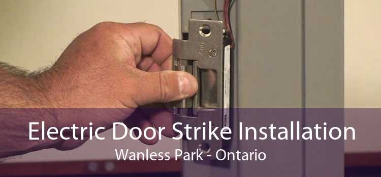 Electric Door Strike Installation Wanless Park - Ontario