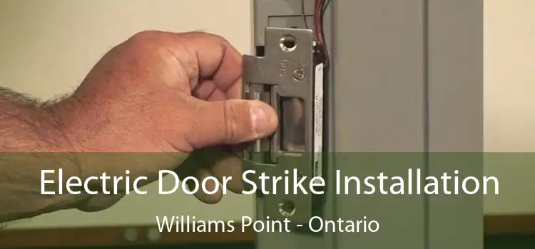 Electric Door Strike Installation Williams Point - Ontario