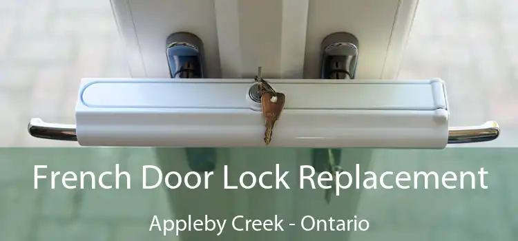 French Door Lock Replacement Appleby Creek - Ontario