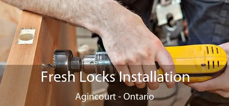 Fresh Locks Installation Agincourt - Ontario