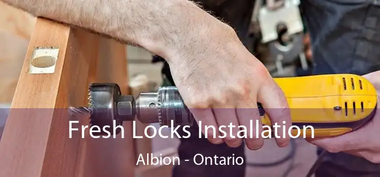 Fresh Locks Installation Albion - Ontario