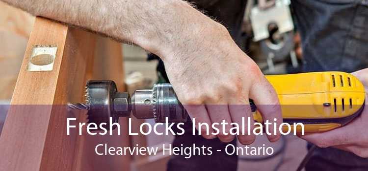 Fresh Locks Installation Clearview Heights - Ontario
