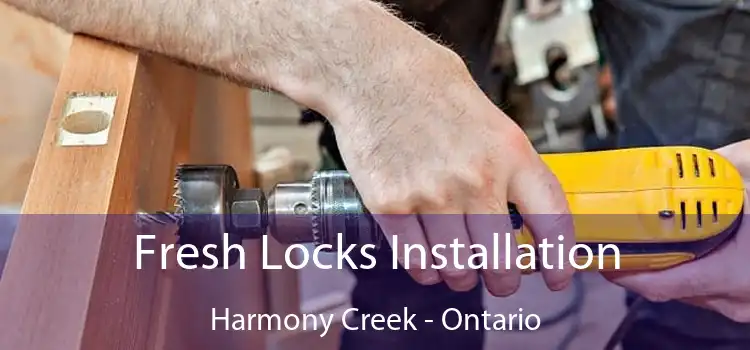 Fresh Locks Installation Harmony Creek - Ontario
