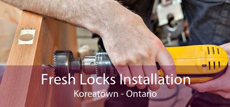 Fresh Locks Installation Koreatown - Ontario