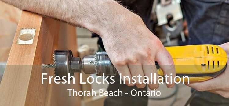 Fresh Locks Installation Thorah Beach - Ontario