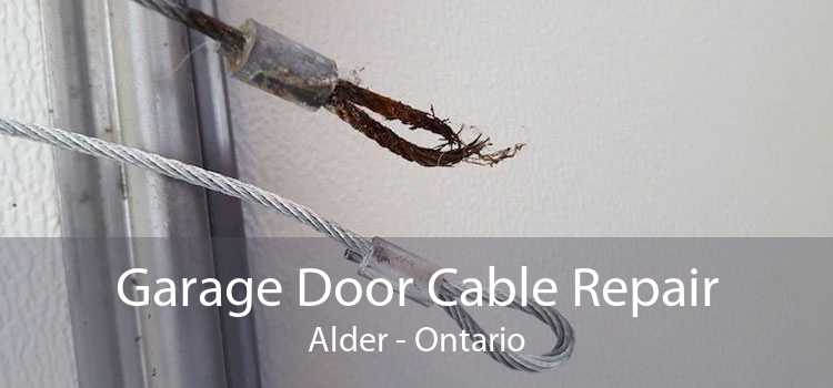 Garage Door Cable Repair Alder - Ontario