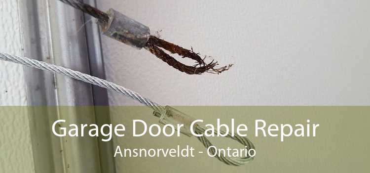 Garage Door Cable Repair Ansnorveldt - Ontario