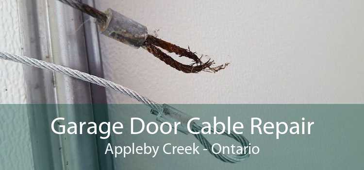 Garage Door Cable Repair Appleby Creek - Ontario