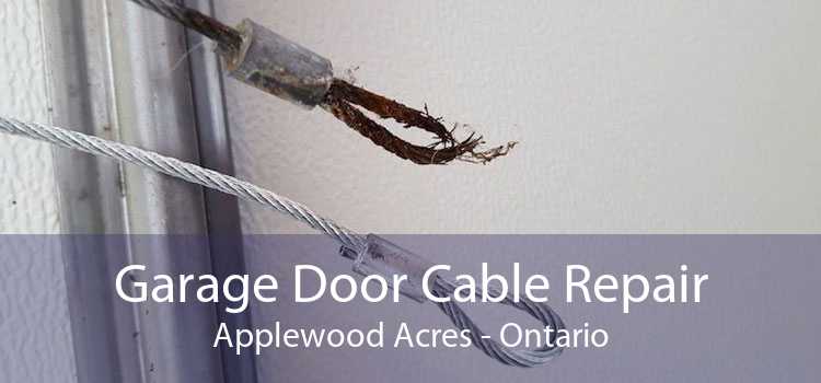 Garage Door Cable Repair Applewood Acres - Ontario