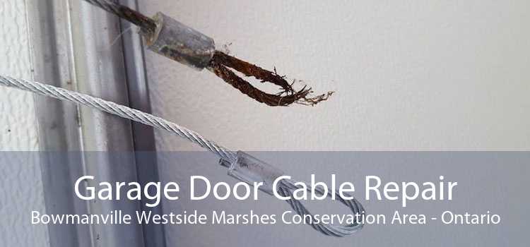 Garage Door Cable Repair Bowmanville Westside Marshes Conservation Area - Ontario