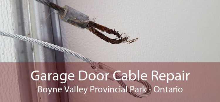 Garage Door Cable Repair Boyne Valley Provincial Park - Ontario