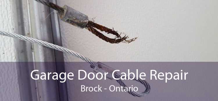 Garage Door Cable Repair Brock - Ontario
