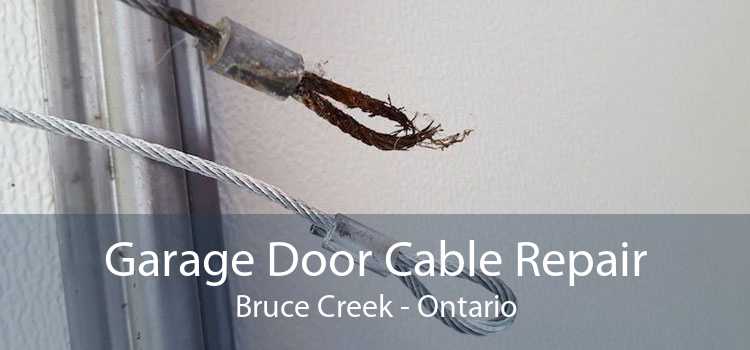 Garage Door Cable Repair Bruce Creek - Ontario