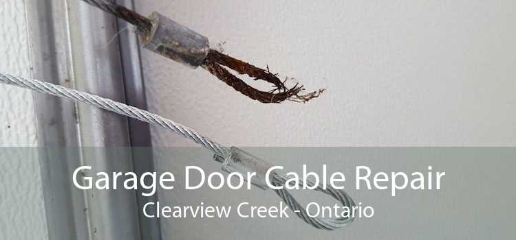 Garage Door Cable Repair Clearview Creek - Ontario