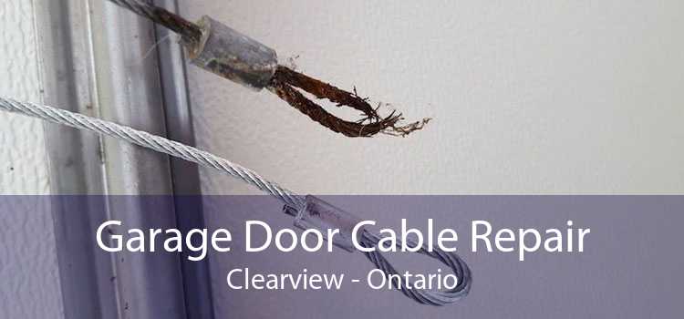 Garage Door Cable Repair Clearview - Ontario