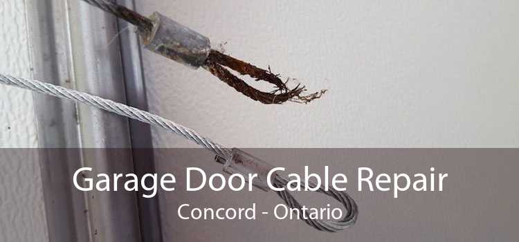 Garage Door Cable Repair Concord - Ontario