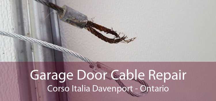 Garage Door Cable Repair Corso Italia Davenport - Ontario