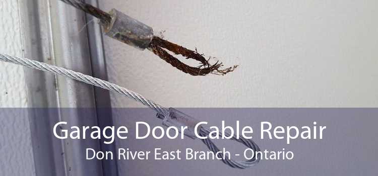 Garage Door Cable Repair Don River East Branch - Ontario