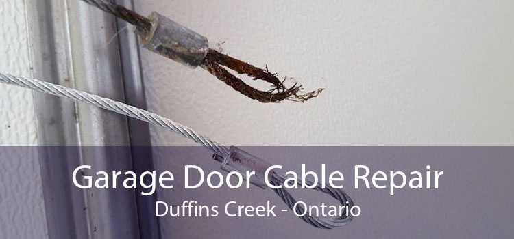 Garage Door Cable Repair Duffins Creek - Ontario