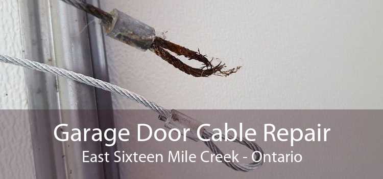 Garage Door Cable Repair East Sixteen Mile Creek - Ontario