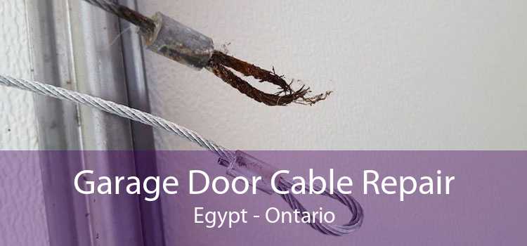 Garage Door Cable Repair Egypt - Ontario