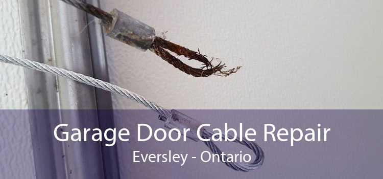Garage Door Cable Repair Eversley - Ontario