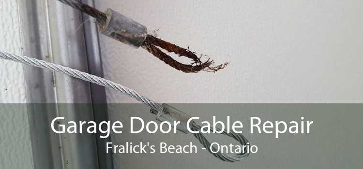 Garage Door Cable Repair Fralick's Beach - Ontario