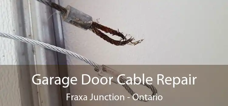 Garage Door Cable Repair Fraxa Junction - Ontario