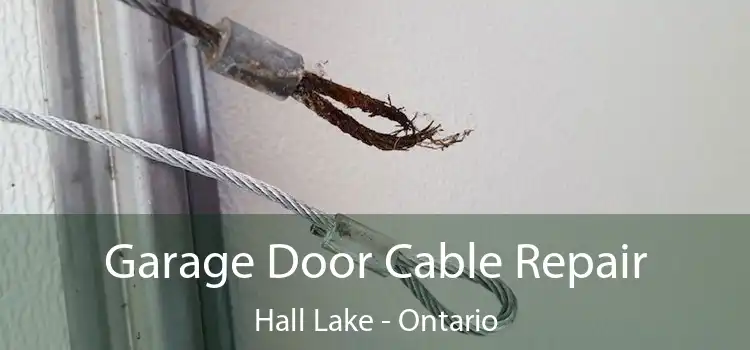 Garage Door Cable Repair Hall Lake - Ontario