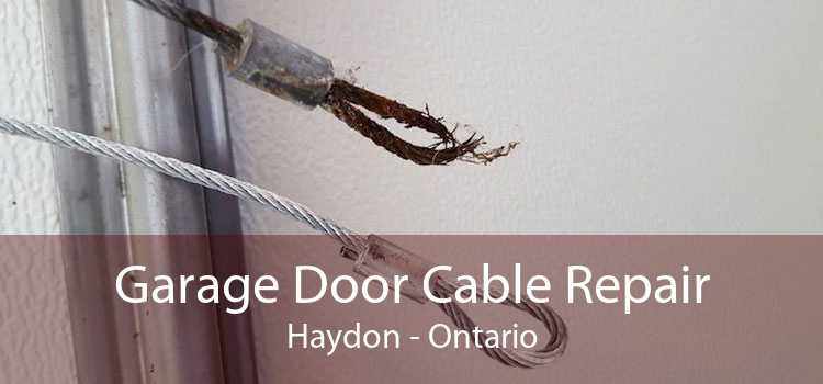 Garage Door Cable Repair Haydon - Ontario