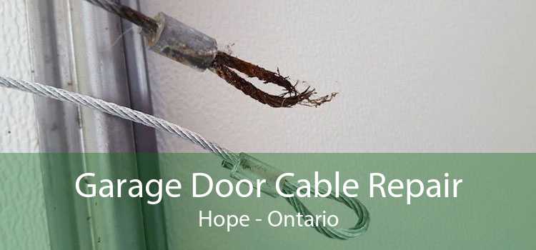 Garage Door Cable Repair Hope - Ontario