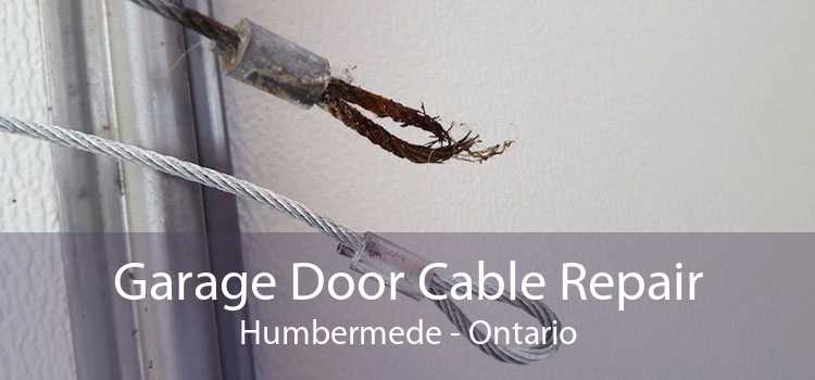 Garage Door Cable Repair Humbermede - Ontario