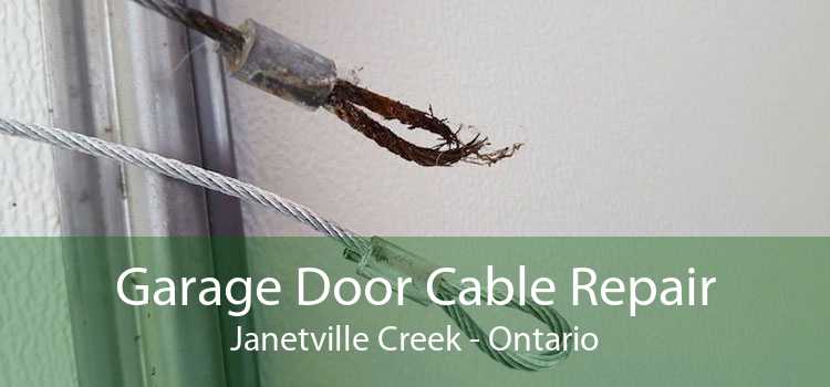 Garage Door Cable Repair Janetville Creek - Ontario