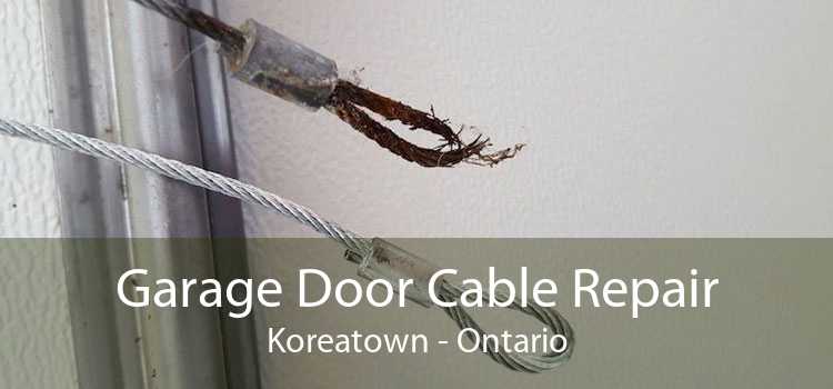 Garage Door Cable Repair Koreatown - Ontario