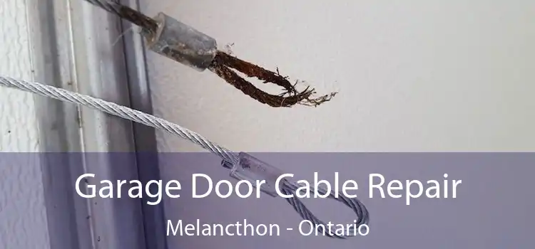 Garage Door Cable Repair Melancthon - Ontario