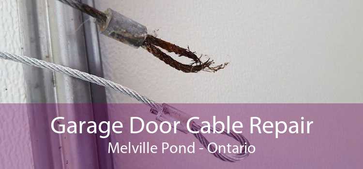 Garage Door Cable Repair Melville Pond - Ontario