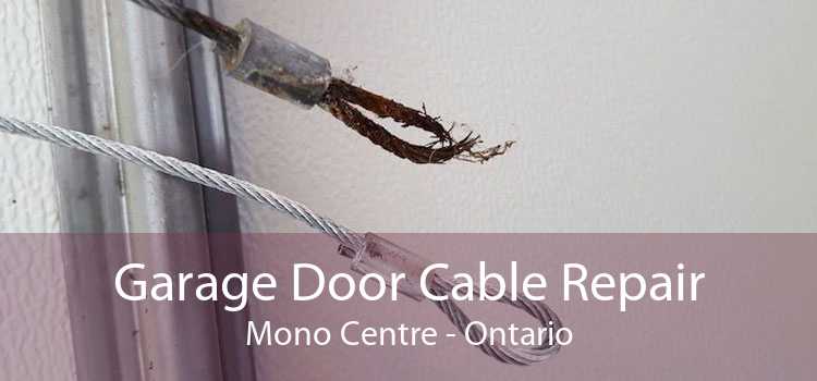 Garage Door Cable Repair Mono Centre - Ontario