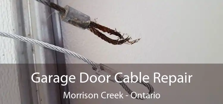 Garage Door Cable Repair Morrison Creek - Ontario