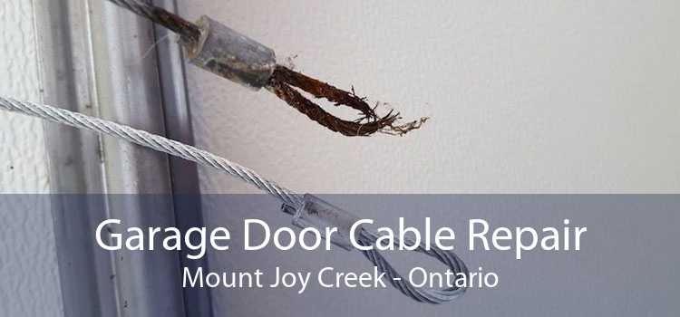 Garage Door Cable Repair Mount Joy Creek - Ontario