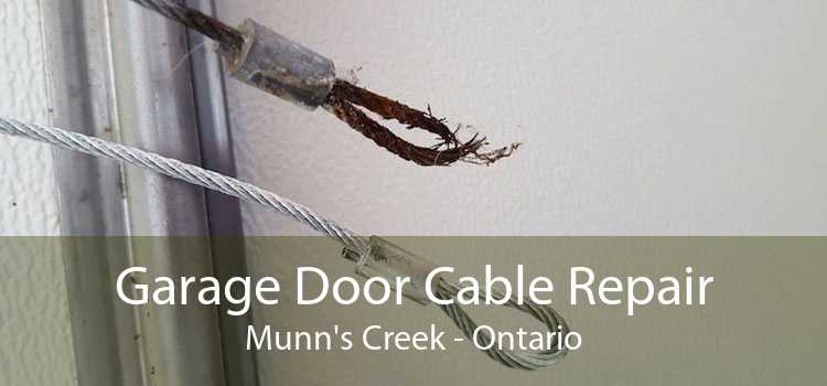 Garage Door Cable Repair Munn's Creek - Ontario